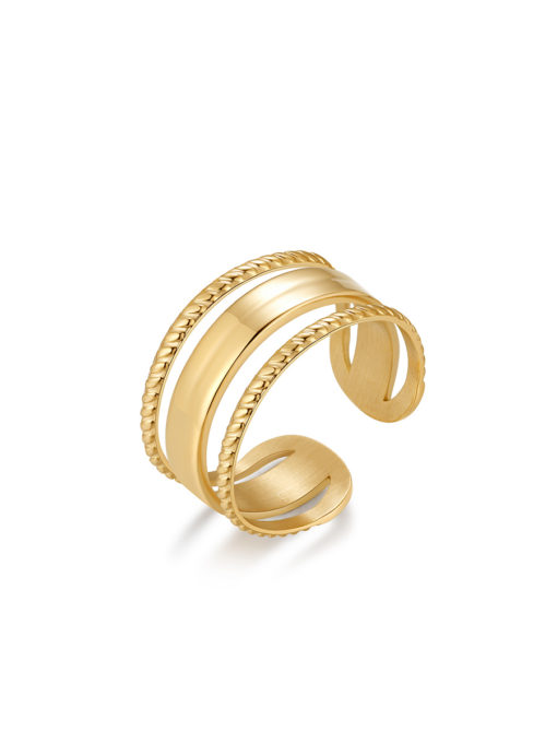 Emphasize Ring Gold ICRUSH Gold/Silver/Rosegold
