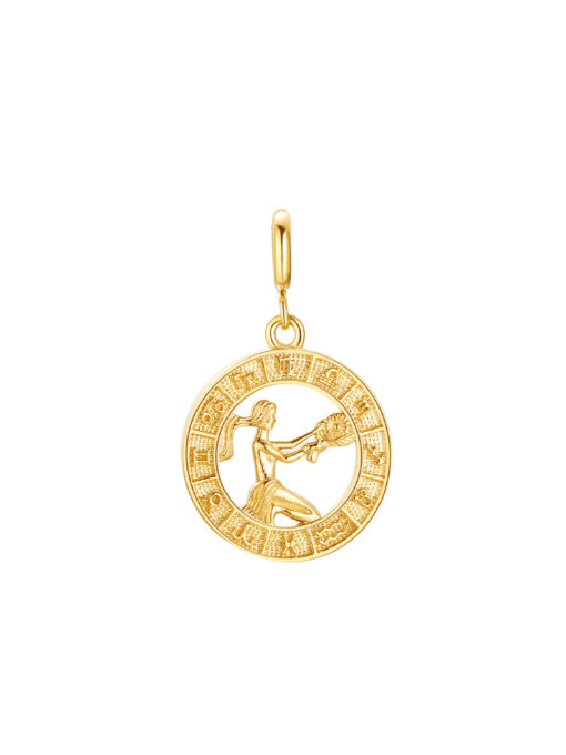 Zodiac Charm Gold-Jungfrau ICRUSH Gold/Silver/Rosegold
