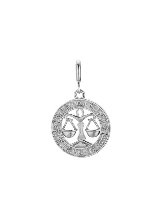 Zodiac Charm Silver Libra ICRUSH Gold/Silver/Rose Gold