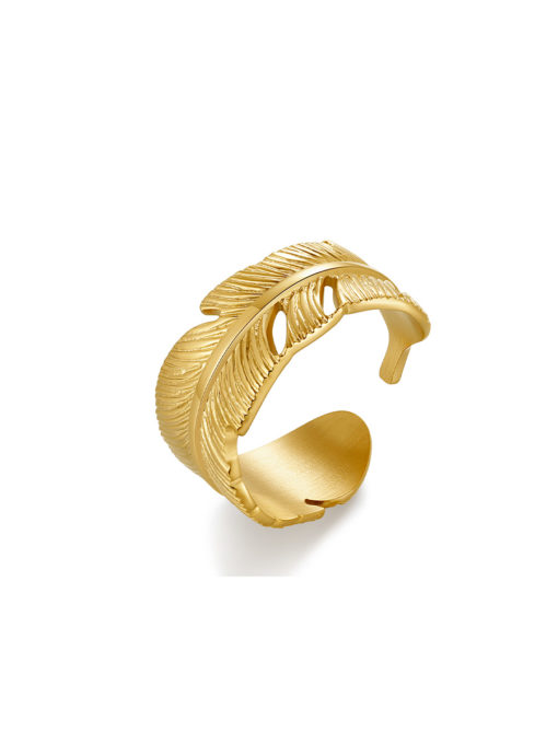 Feather Ring Gold ICRUSH Gold/Silver/Rosegold