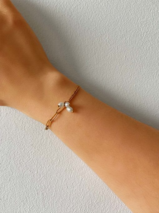 Cheerful Trio ARMBAND Gold ICRUSH Gold/Silver/Rosegold