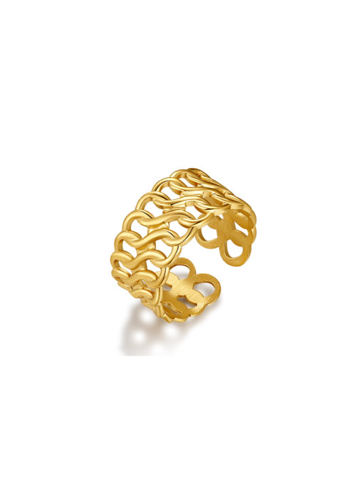Double Down Ring Gold ICRUSH Gold/Silver/Rosegold