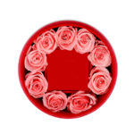 REAL ROSES BOX Round