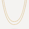 Never-go-wrong Kette Silber ICRUSH Gold/Silver