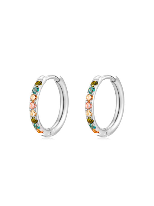 Evoking Earrings Silver ICRUSH Gold/Silver/Rose Gold