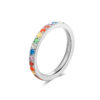Rainbow Shine Ring Silber ICRUSH Gold/Silver