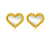 Shell Heart Ohrringe Gold ICRUSH Gold/Silver