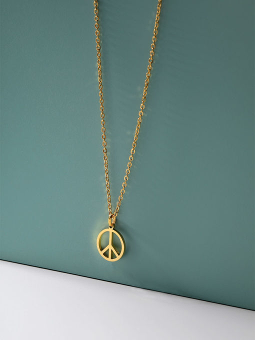 Forever Peace Kette Silber ICRUSH Gold/Silver/Rosegold