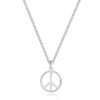 Forever Peace Kette Silber ICRUSH Gold/Silver