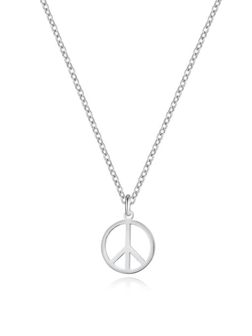 Forever Peace Kette Silber ICRUSH Gold/Silver/Rosegold