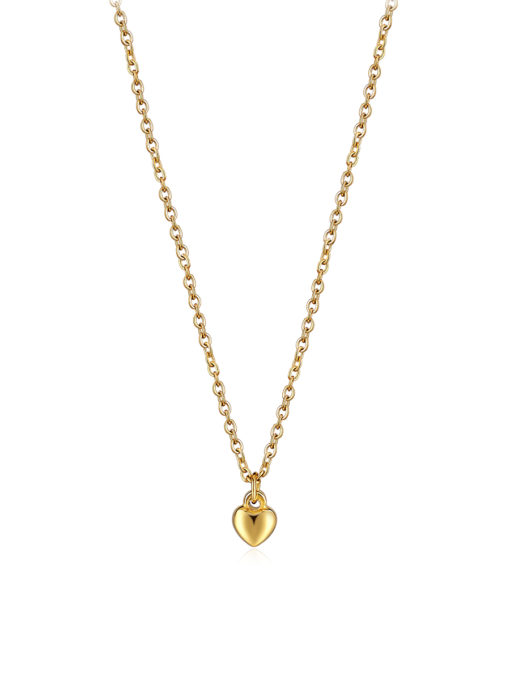 Bold heart Kette Gold ICRUSH Gold/Silver/Rosegold