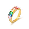 Rainbow Candy Ring Gold ICRUSH Gold/Silver