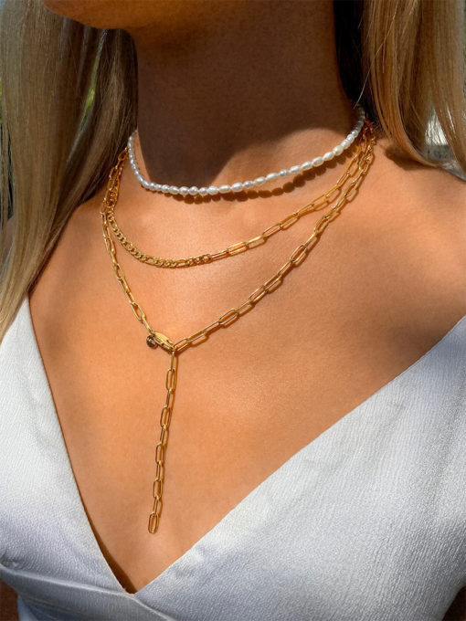 Sublime Confidence Chain Gold ICRUSH Gold/Silver/Rose Gold