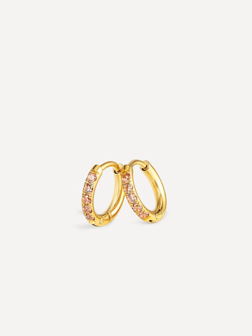 Everlasting Love Small EAR RINGS Gold ICRUSH Gold/Silver/Rose Gold