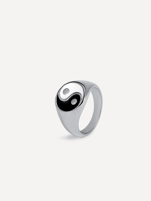 Yin and Yang Ring Silber ICRUSH Gold/Silver/Rosegold