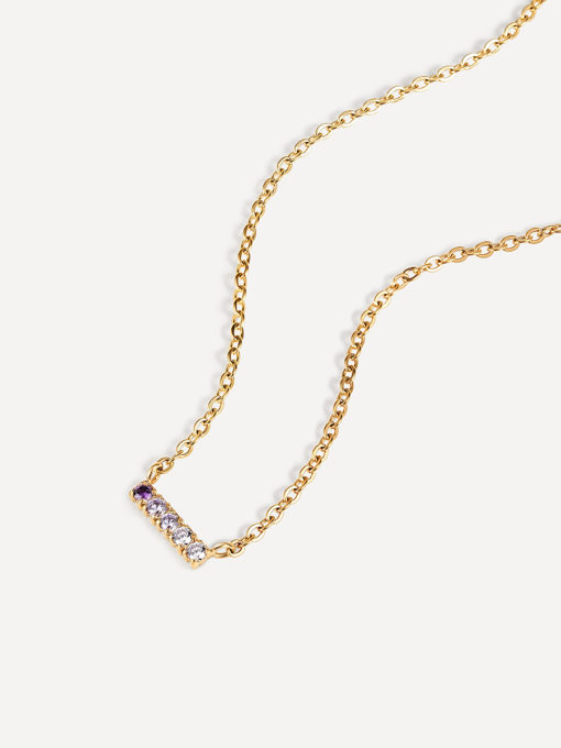 Gradient Shine Chain Silver ICRUSH Gold/Silver/Rose Gold