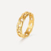 Strong Bond Ring Gold ICRUSH Gold/Silver