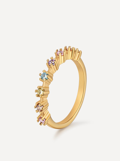 Profusion Ring Gold ICRUSH Gold/Silver/Rosegold