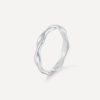 Modern Curve Ring Silber ICRUSH Gold/Silver