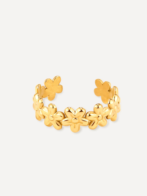 Wild Flower Ring Gold ICRUSH Gold/Silver/Rose Gold