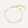 Love Transmission ARMBAND Gold ICRUSH Gold/Silver