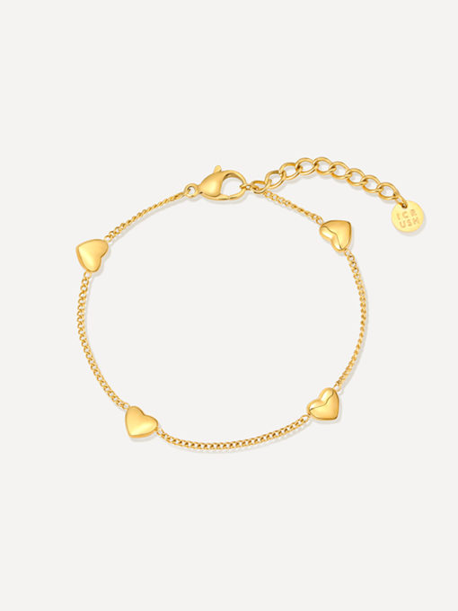 Love Transmission ARMBAND Gold ICRUSH Gold/Silver