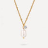 Pearl n Spark Kette Gold ICRUSH Gold/Silver