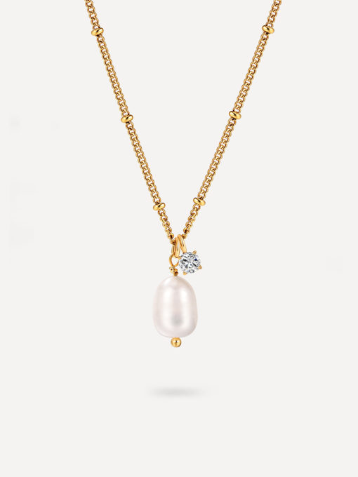 Pearl n Spark Chain Gold ICRUSH Gold/Silver/Rose Gold