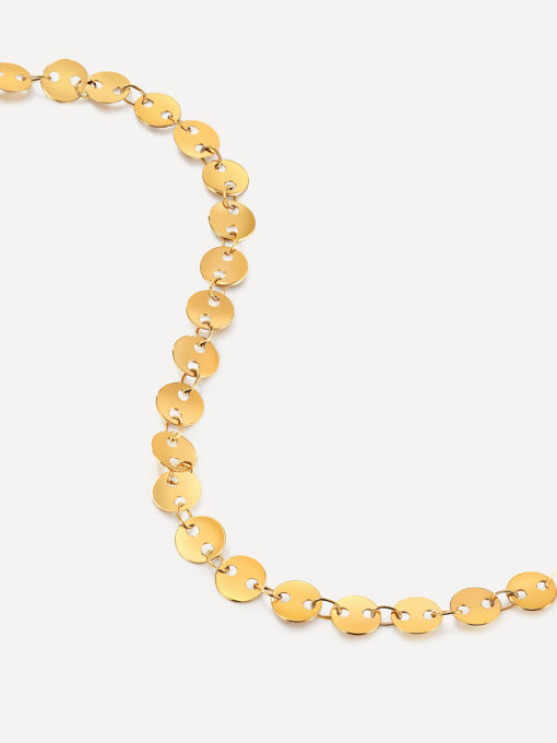 Disk Connect Chain Gold ICRUSH Gold/Silver/Rose Gold