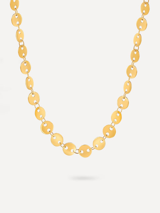Disk Connect Chain Gold ICRUSH Gold/Silver/Rose Gold