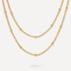 Double Gentleness Kette Gold ICRUSH Gold/Silver