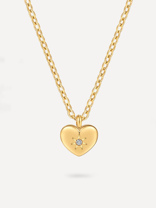Heart of Guidance Chain Gold ICRUSH Gold/Silver/Rose Gold