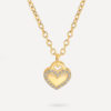 Shining Heart Kette Gold ICRUSH Gold/Silver