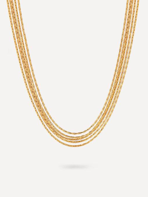 Loose Rope Kette Gold ICRUSH Gold/Silver/Rosegold