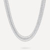 Loose Rope Kette Silber ICRUSH Gold/Silver
