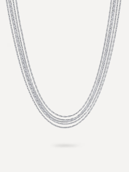 Loose Rope Kette Silber ICRUSH Gold/Silver/Rosegold