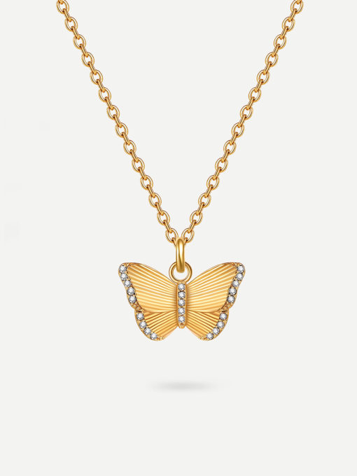 Guide Butterfly Kette Gold ICRUSH Gold/Silver/Rosegold