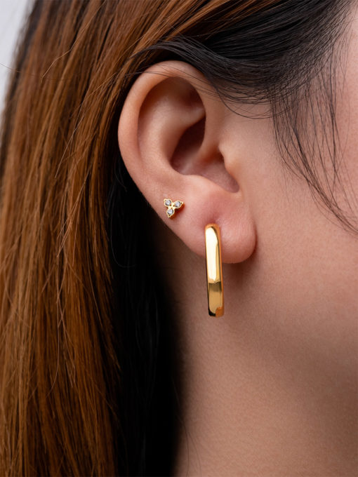 U APPEAL EAR RINGS GOLD ICRUSH Gold/Silver/Rose Gold