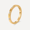 Delicate Glow Ring Gold ICRUSH Gold/Silver