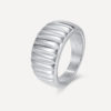 My statement Ring Silber ICRUSH Gold/Silver