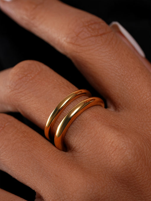 Endless Ring Gold ICRUSH Gold/Silver/Rosegold