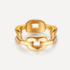 Brave Ring Gold ICRUSH Gold/Silver