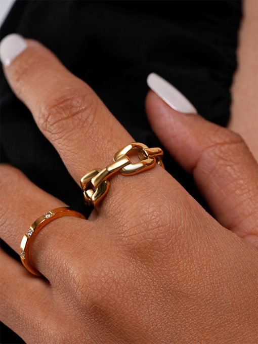 Brave Ring Gold ICRUSH Gold/Silver/Rosegold