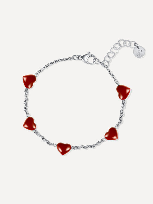 Red Heart ARMBAND Silber ICRUSH Gold/Silver/Rosegold
