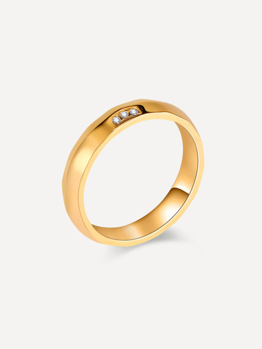 Multiface Ring Gold ICRUSH Gold/Silver/Rosegold