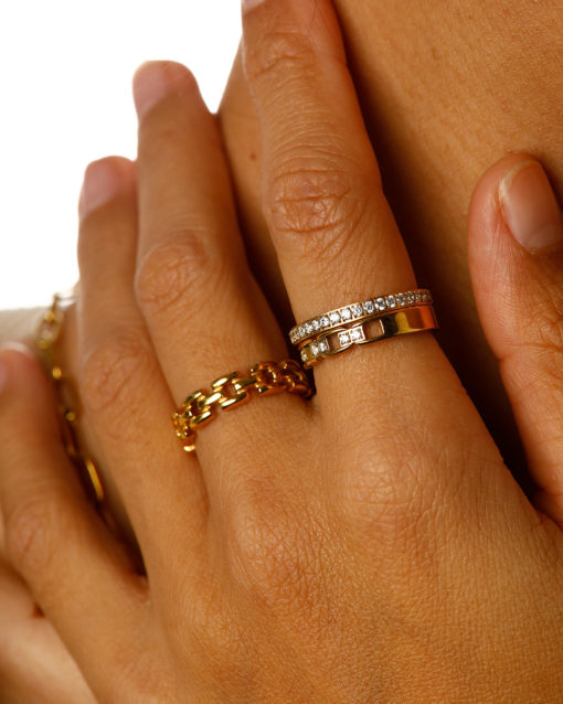 Twinkle Twinkle Ring Gold ICRUSH Gold/Silver/Rosegold