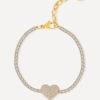 Wholehearted ARMBAND Gold ICRUSH Gold/Silver