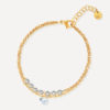 Blissful Memory ARMBAND Gold ICRUSH Gold/Silver