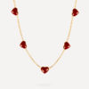 Red heart Kette Gold ICRUSH Gold/Silver
