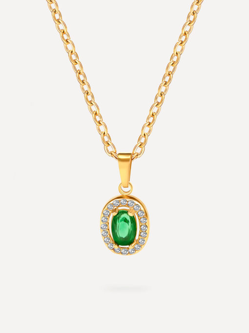 Eternal Emerald Kette Gold ICRUSH Gold/Silver/Rosegold